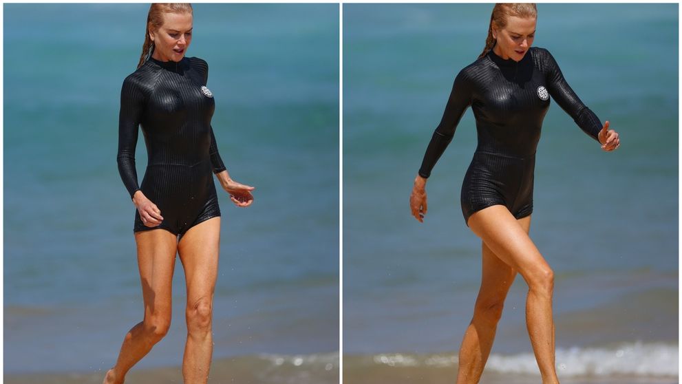 Mai ceva ca fetele din Bond! La 57 de ani, Nicole Kidman a electrizat o plajă întreagă, iar imaginile surprinse de paparazzi au făcut înconjurul internetului