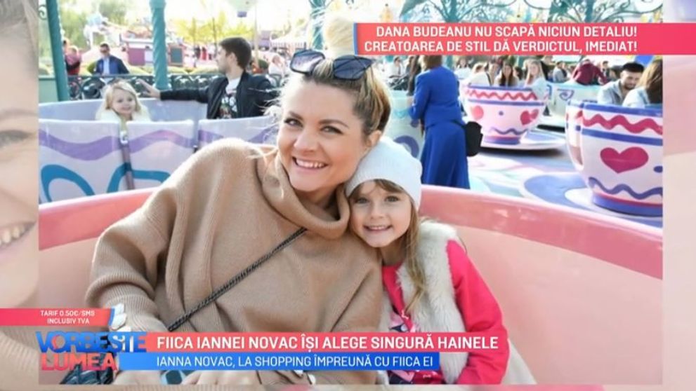 VIDEO Fiica Iannei Novac își alege singură hainele
