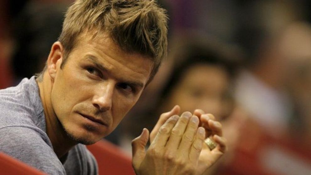 David Beckham, implicat intr-un accident de masina, alaturi de fiul sau, Brooklyn