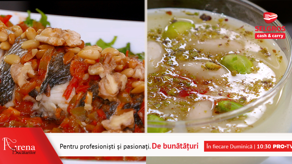 Saramură din lup de mare cu orez basmati