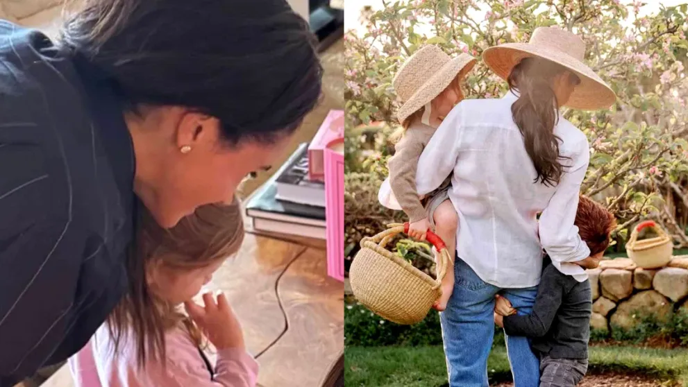 Meghan Markle, o nouă imagine inedită cu fiica sa Lilibet. Costumele lor ciudate au uimit pe toată lumea