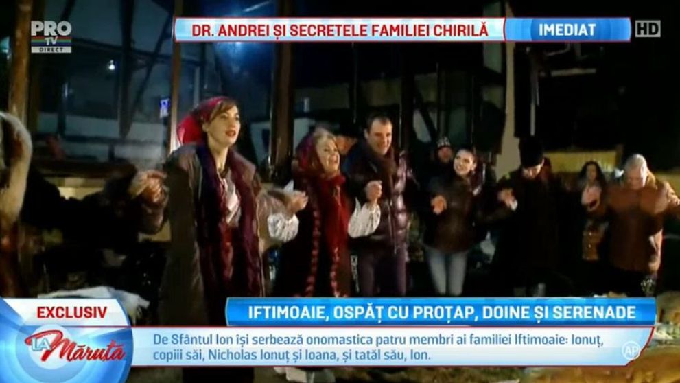 Ionut Iftimoaie, pregatiri pentru ospat. Vezi cum arata familia lui si cum isi petrece ziua de nume
