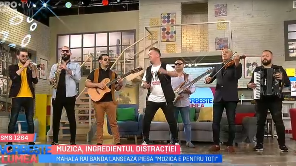 VIDEO Mahala Rai Banda, cunoscuți în toate colțurile lumii