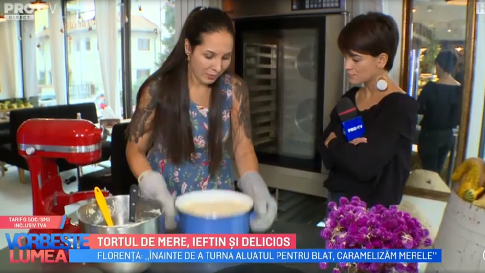 VIDEO Tortul de mere, ieftin și delicios