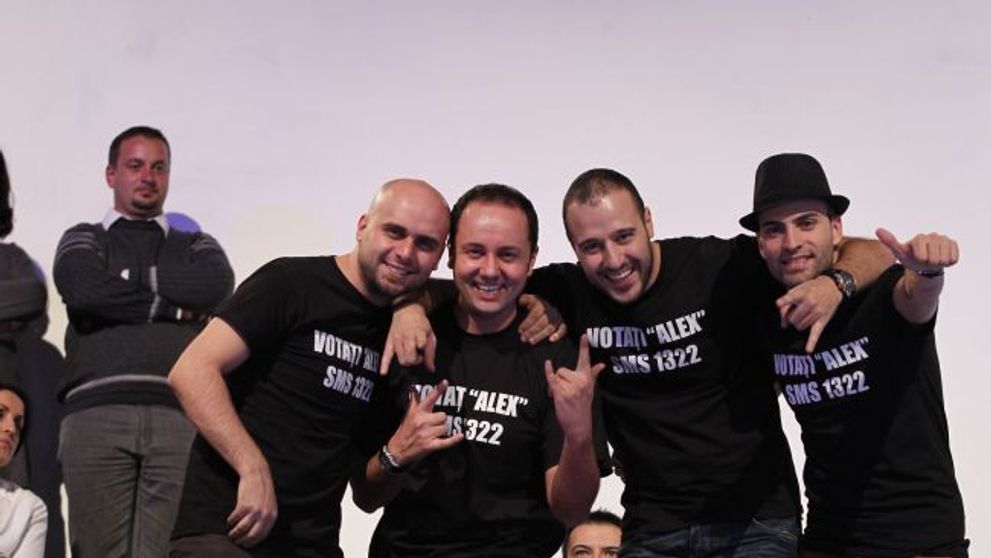 Alex l-a avut ca sutinator pe Maruta in timp ce Mircea Solcanu a venit cu cel mai infocat fan al sau, Rich