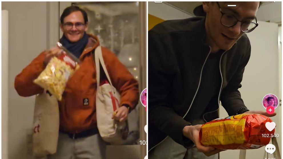 Viral pe TikTok. Ce i-a cumpărat un danez iubitei lui românce, de la singurul magazin românesc din Copenhaga!