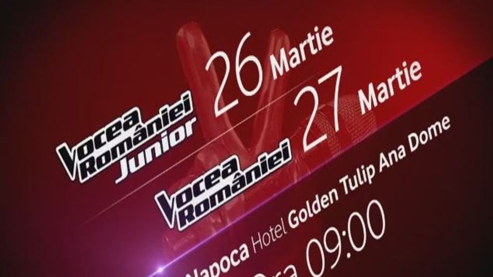 Preselectiile Vocea Romaniei si Vocea Romaniei Junior ajung in Cluj Napoca!