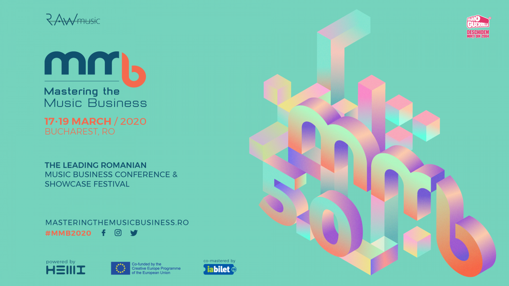 Tudor Chirilă, speaker la conferința Mastering The Music Business, de la București