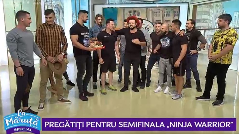VIDEO: Maraton de flotări La Măruță în emisiune. Sunt pregătiți concurenții pentru semifinala Ninja Warrior?