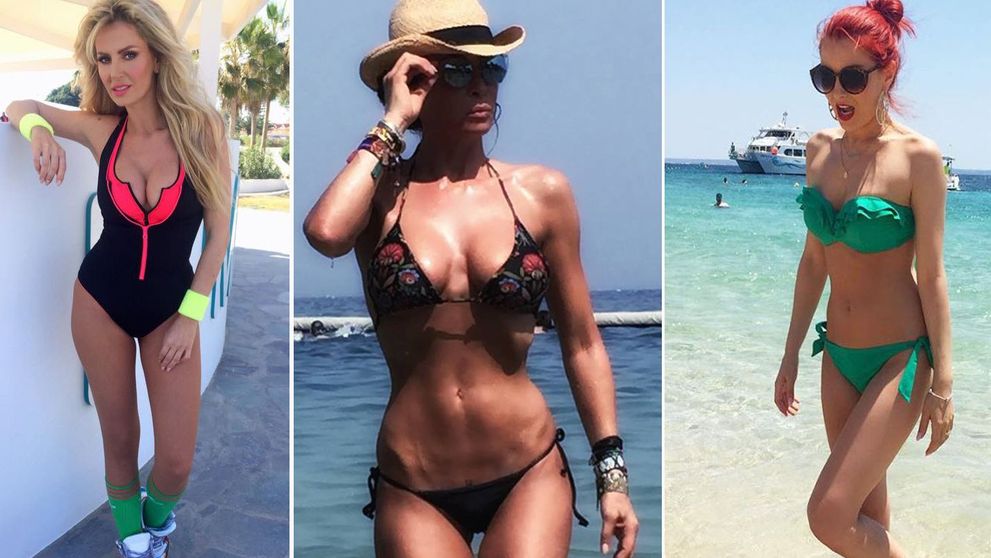 Vedete din Romania care s-au pozat in costum de baie, iar apoi au pus imaginile pe net. Cele mai sexy corpuri din showbiz