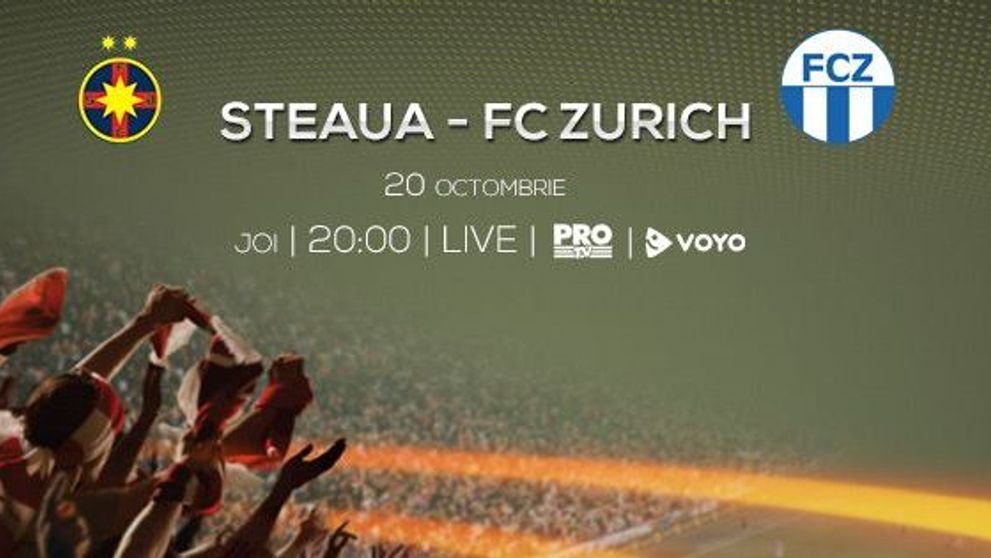 Pro TV transmite, de la ora 20:00, Steaua – Zurich. Imediat, Atletico Textila vine cu un nou episod de comedie