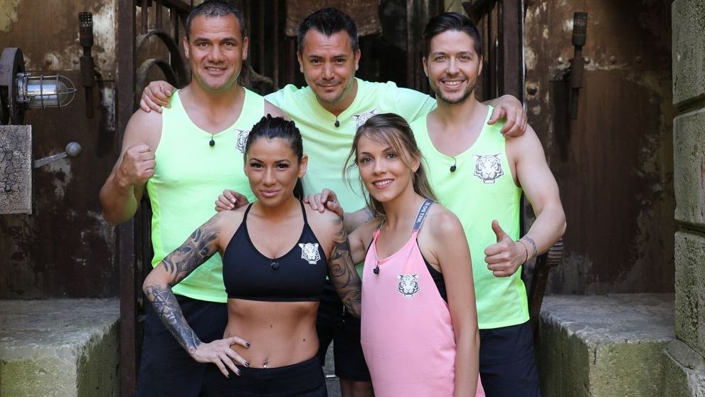Deea Ibacka, Roxana Vancea, Razvan Fodor, Ionut Iftimoaie si Jorge sunt pregatiti pentru experienta Fort Boyard!