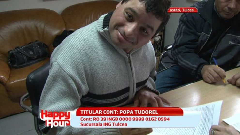 Tudorel Popa, in culmea fericirii. A semnat contractul pentru prima sa locuinta:VIDEO