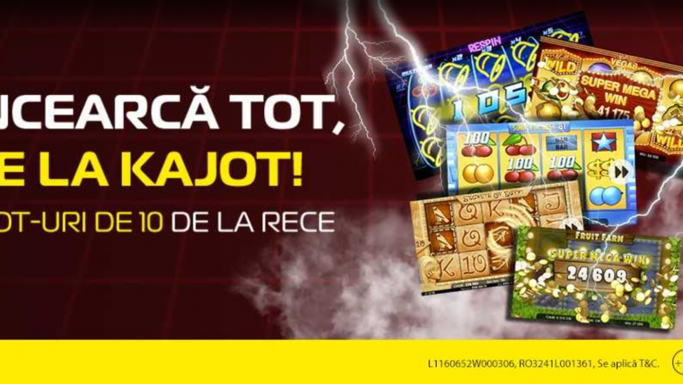 (P) Încearcă tot de la Kajot! Acum ai cele mai bogate 10 sloturi din România, cu Estivalul XXL de la Casa Pariurilor