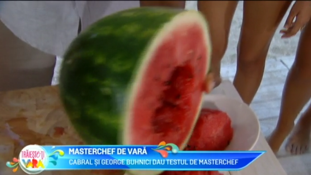 Cabral si George Buhnici dau testul de MasterChef