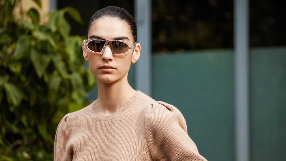 Modelul ucrainean care se ascunde într-un adăpost anti-bombă în Kiev. De curând, prezenta la New York Fashion Week