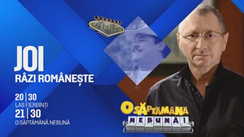 Joi razi romaneste! Nu pierde noile episoade din 