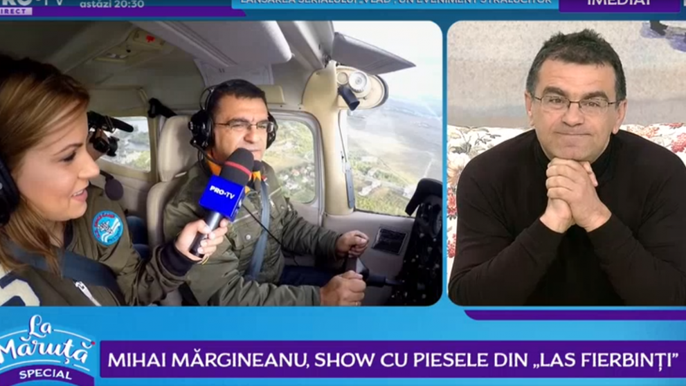 Mihai Mărgineanu, show cu piesele din 