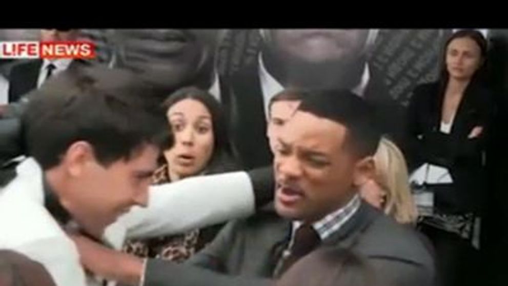 Will Smith a PALMUIT, pe covorul rosu, <span style=