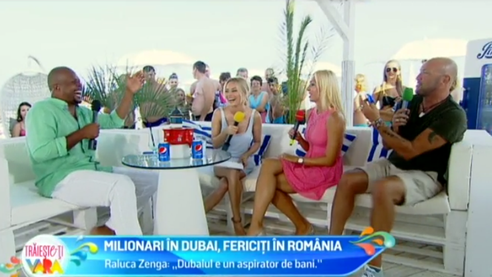Raluca si Walter Zenga, despre viata lor in Dubai