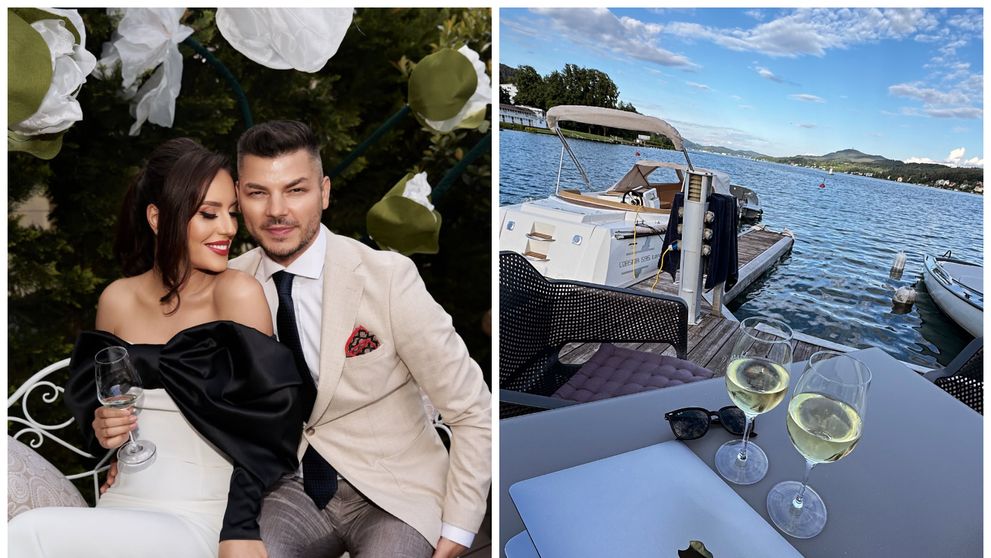 Valentin Luca, barmanul finalist de la Românii au Talent, s-a căsătorit cu Roxana Ghiorghian. Imediat după eveniment, au plecat într-un oraș de poveste