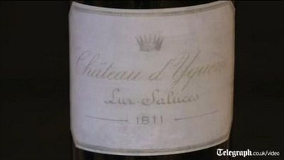 ASTA este cea mai scumpa sticla de vin! A fost vanduta pentru 75.000 lire sterline! VIDEO