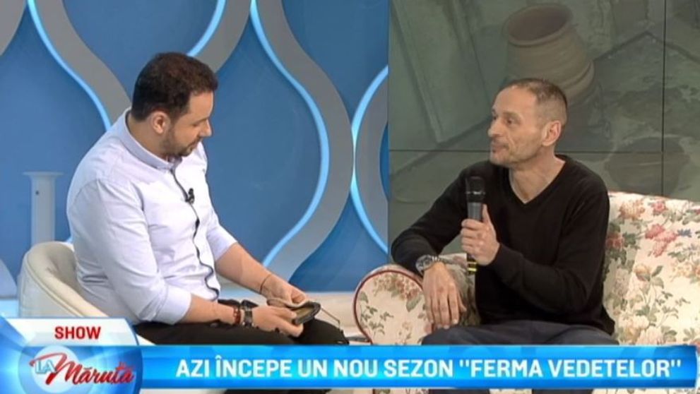 Fermierul anului 2015, in platou La Maruta. Care a fost cel mai greu lucru de la Ferma Vedetelor, pentru George Vintila
