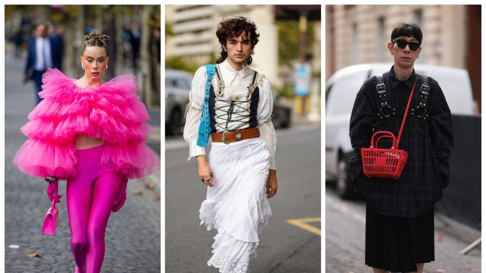 Cum s-au îmbrăcat invitații la Săptămâna Modei de la Paris! Uite cele mai excentrice ținute surprinse de fotografi
