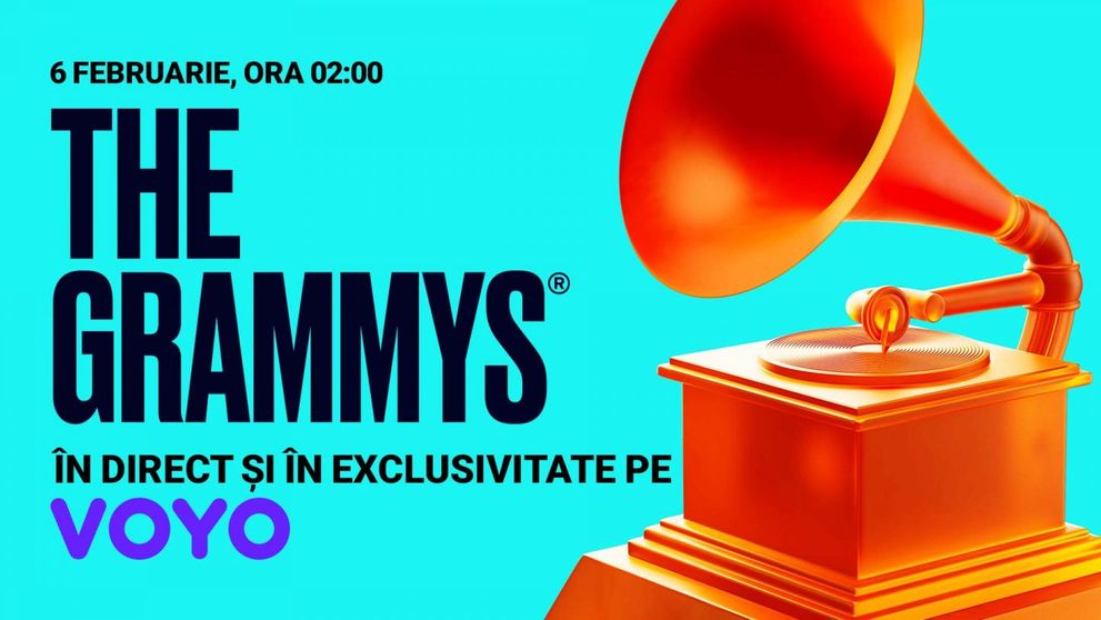 Cea de-a 65-a gală a Premiilor Grammy va fi LIVE pe VOYO! Evenimentul muzical începe duminică noapte, la ora 02:00