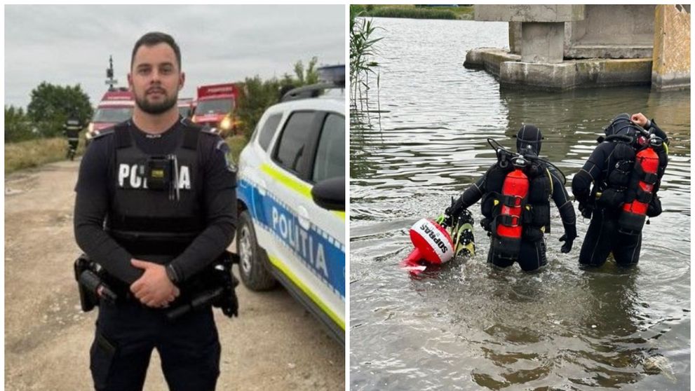 Un tată din Constanța a murit după ce a sărit în apă ca să-și salveze fiul. Cine e polițistul din Medgidia care a ajuns primul și l-a scos pe copil din apă