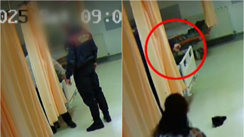 Motivul halucinant pentru care un pacient a înjunghiat un paznic de la Spitalul Onești! Momentul atacului a fost filmat. VIDEO