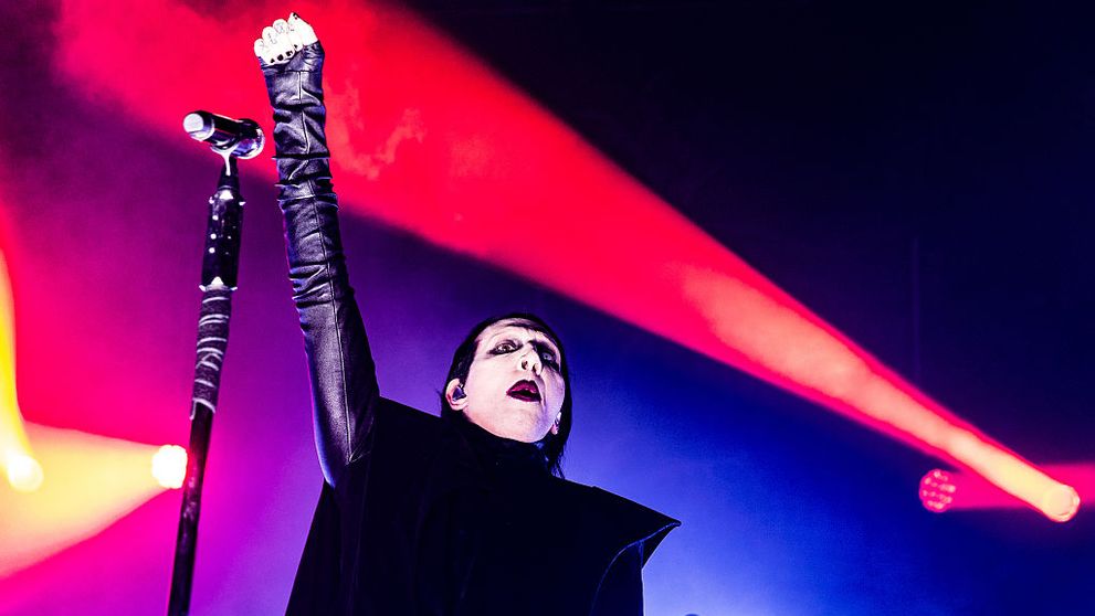 Marilyn Manson, apariție rară la funeraliile lui Ozzy Osbourne! Puțini știu cum arată rockerul în viața reală fără machiajul grotesc