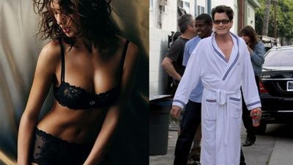 2 fotomodele din Romania l-au facut pe Charlie Sheen. Cum a ajuns actorul sa joace alaturi de 5 femei in noul lui serial