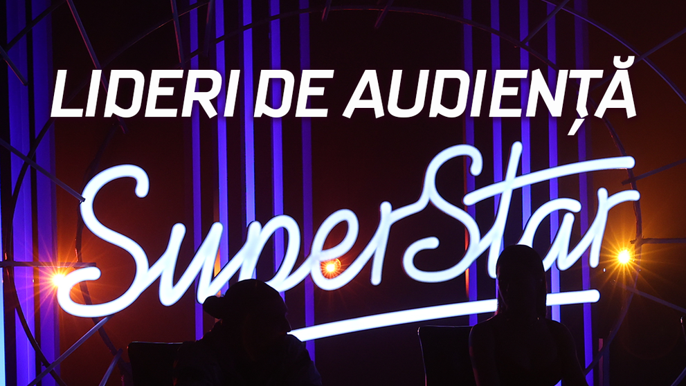 Emisiunea SuperStar România a fost lider absolut de audiență! Astăzi, la 20:00, nu ratați ultima seară a audițiilor!