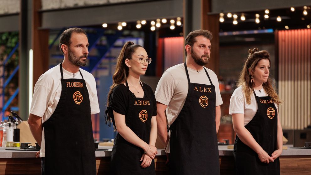 Eliminare-șocantă la Masterchef! ”Părăsești Masterchef, lasă șorțul!” Concurentul a început să plângă. E vorba de triplă eliminare? ”Chef, vă jucați cu creierii noștri!”
