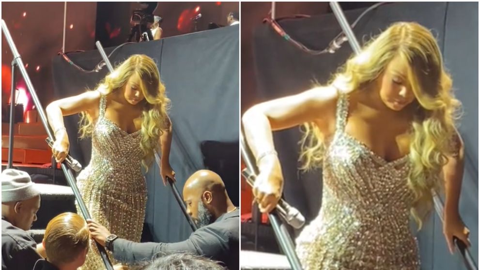 Mariah Carey de abia se mai mișcă! Artista, ridiculizată pentru că nu poate coborî nici măcar câteva trepte: „Ar trebui să își țină concertele pe Zoom!”