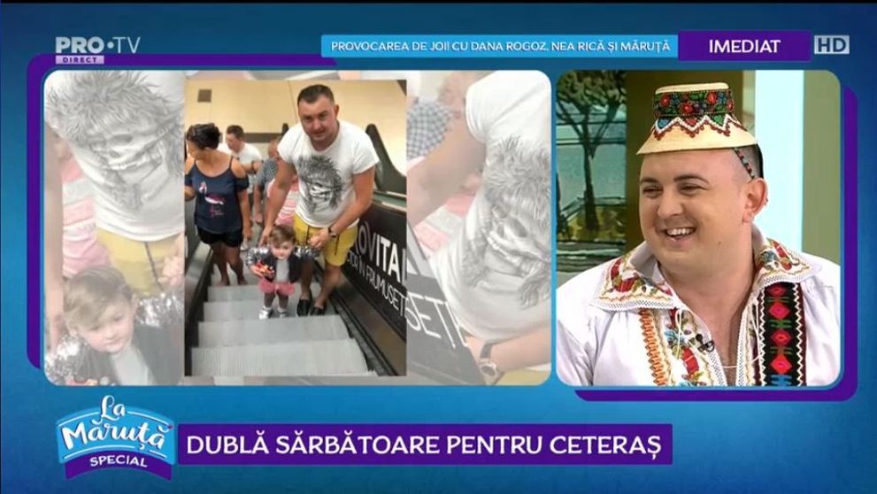 VIDEO Dublă sărbătoare pentru familia Ceteraș