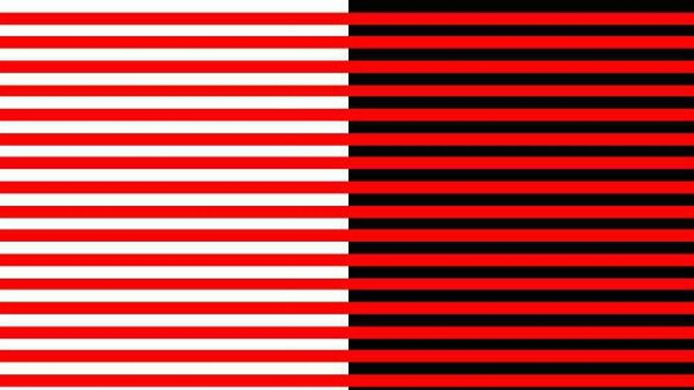 Iluzia optica ce a impartit internetul in doua. Ce nuanta de rosu ti se pare mai inchisa? 