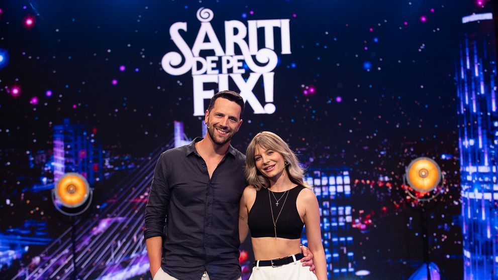 În câteva ore, Ana Baniciu și Adrian Nartea vor fi Săriți de pe fix! „Mamă, mi-au sărit și extensiile!”