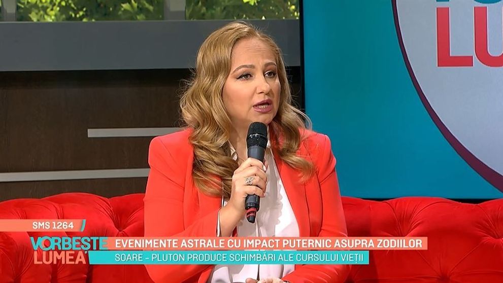 Astrologul Cristina Demetrescu: “Vor avea loc schimbări benefice venite pe neașteptate”