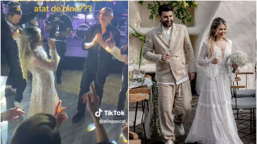 Gina Pistol, moment spectaculos la nuntă. Vedeta a cântat piesa 