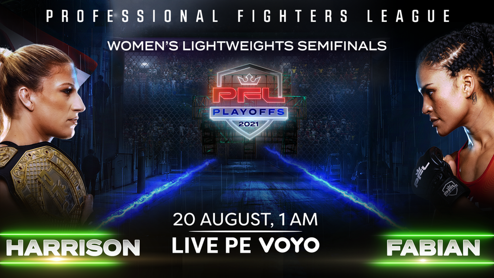 Professional Fighters League - MMA-ul debutează pe VOYO!