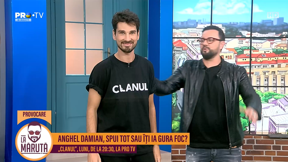 Anghel Damian a acceptat provocarea sosurilor picante 