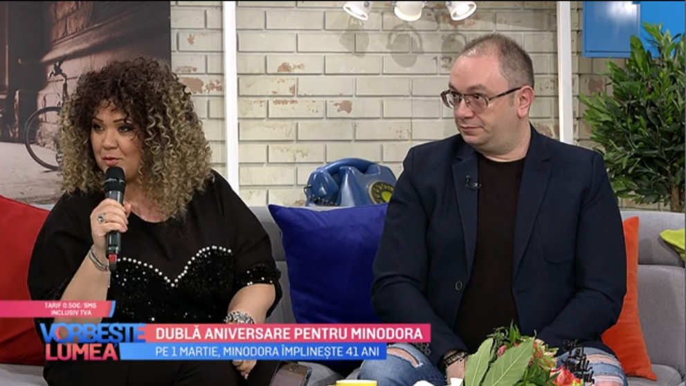 VIDEO Dublă aniversare pentru Minodora: 