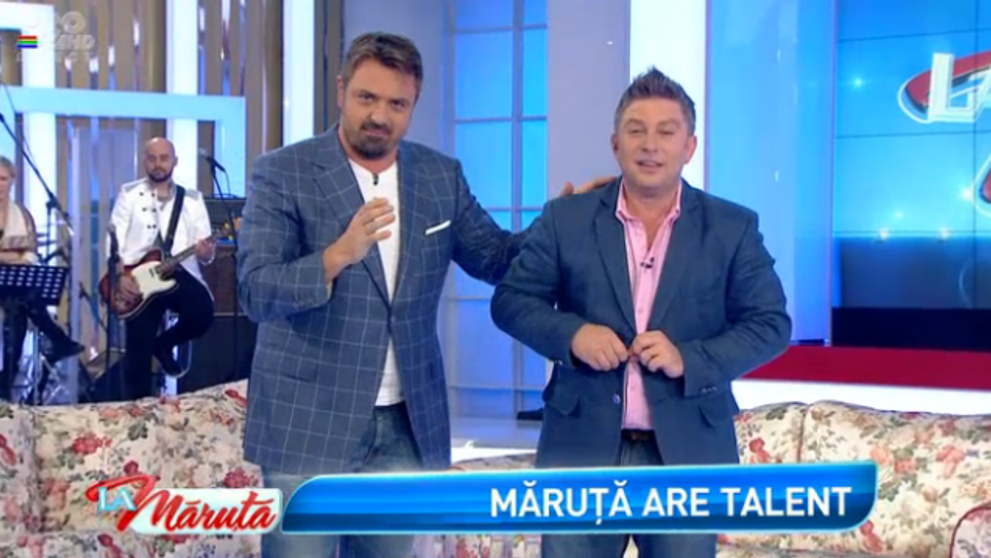 Moment demn de cascadorii rasului. Brenciu l-a facut sa rada atat de tare pe Bartos incat i-au plesnit nasturii la sacou