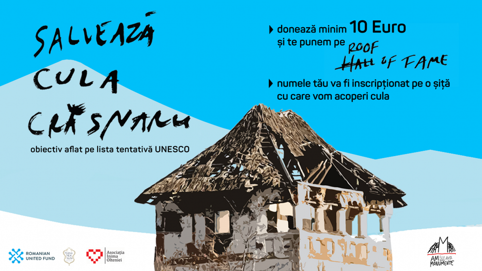 Cula Crăsnaru, un monument parte din sufletul românilor, are nevoie de noi! Iată cum o putem salva