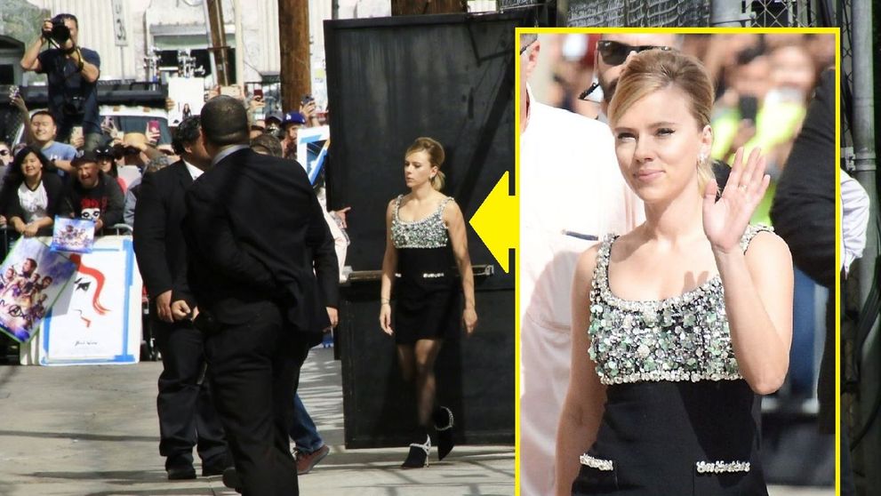 Scarlett Johansson a ajuns la poliție din cauza paparazzilor și cameramanilor