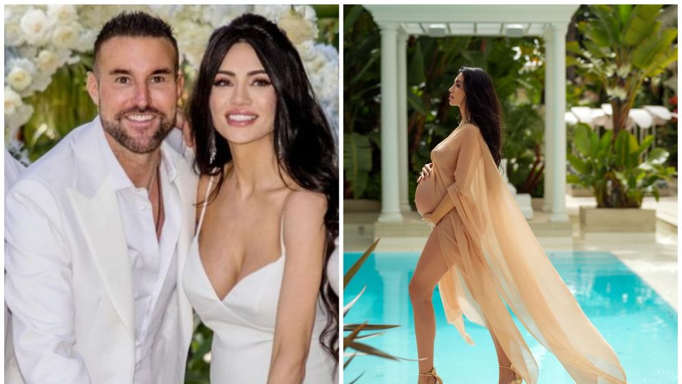 Iubita româncă a celebrului designer Philipp Plein, pictorial sexy cu burtica de gravidă! Cum arată Andreea Sasu în ultimul trimestru de sarcină