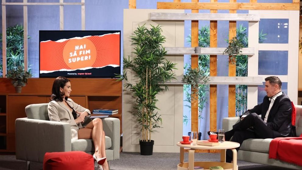 Geanina Ilieș prezintă show-ul ”Hai să fim super!”, în care sportivi de top dezvăluie secretul succesului