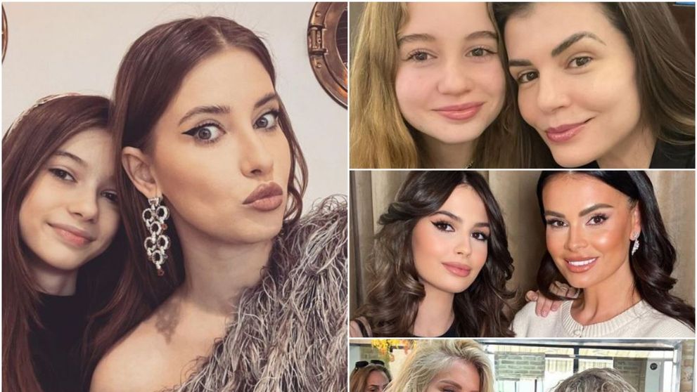 Își întrec mamele în frumusețe! Fiicele adolescente ale vedetelor din România strălucesc pe rețelele de socializare
